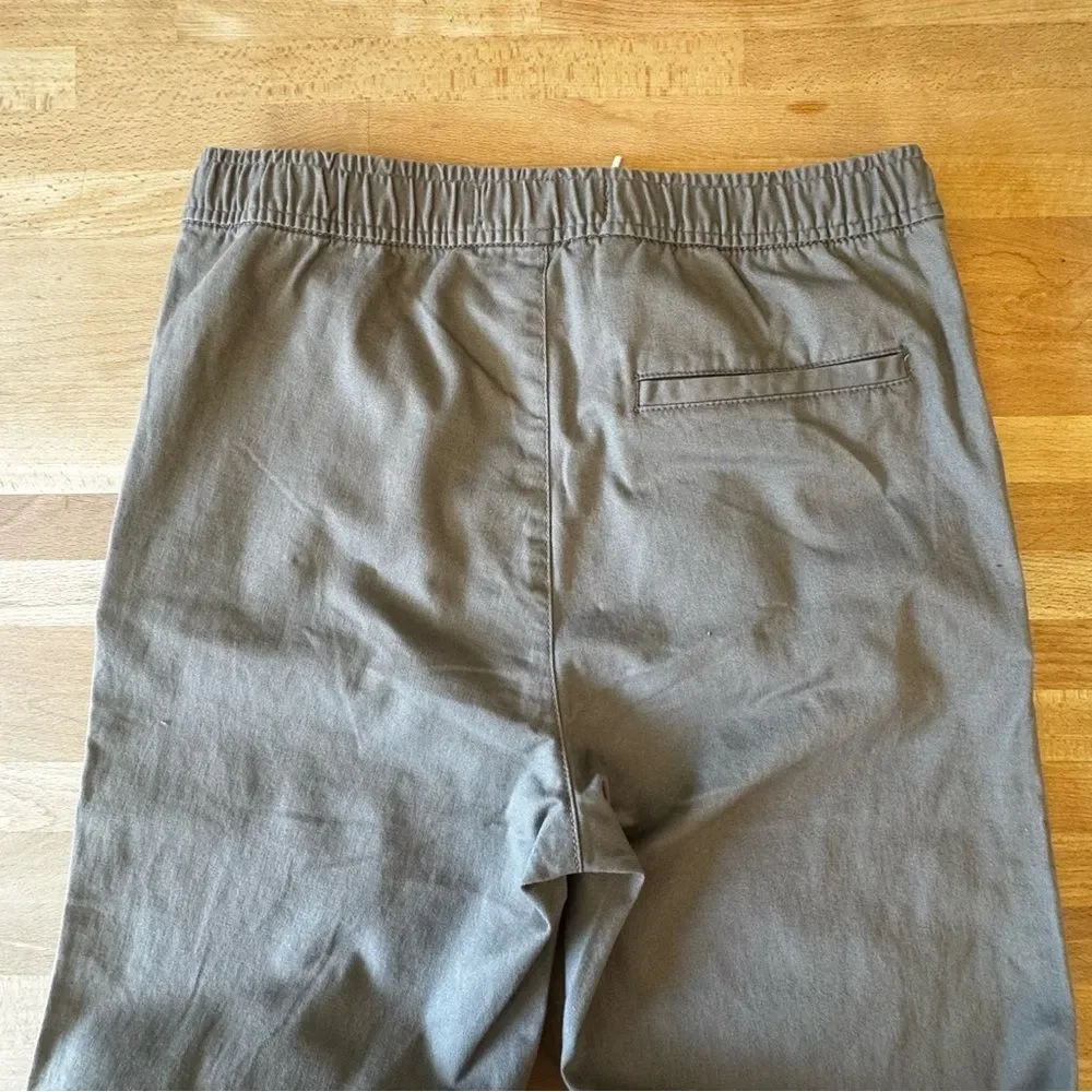 Old Navy Youth Straight Leg Pants XXL 18 Relaxed Fit Gray Turtle Dove NWT